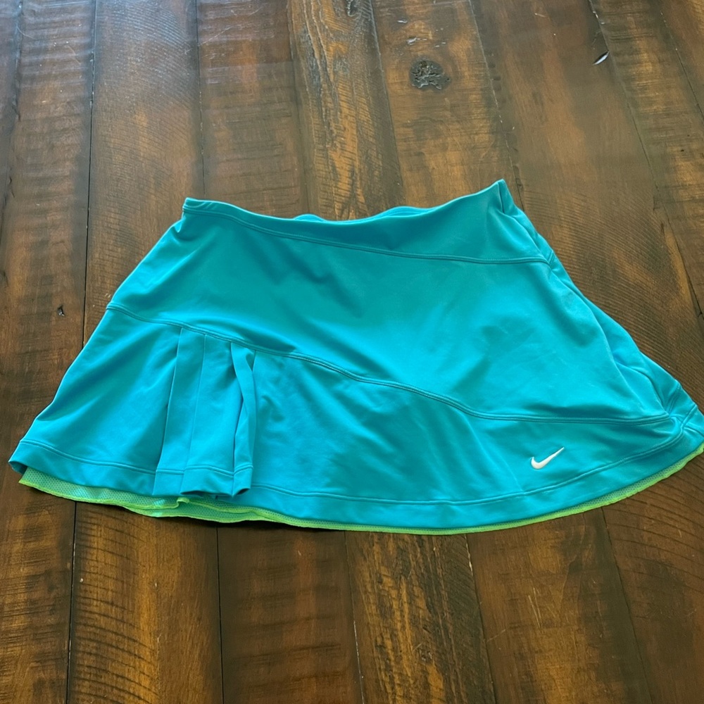 Teal Nike Tennis Skirt
